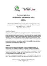 Bulletin 01: Outsourcing borders Monitoring EU externalisation policy