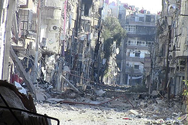 Innenstadt von Daraya