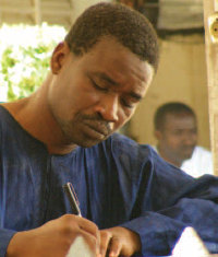 Amadou M´Bow, Generalsekretär der AMDH. Foto: medico