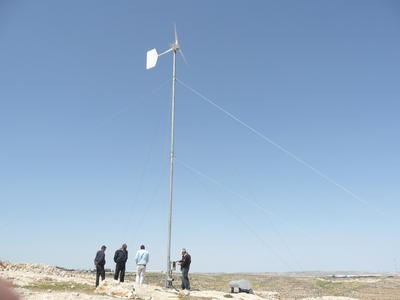 Windrad in Tuba (2010).