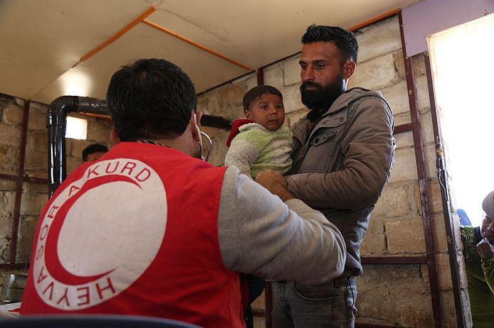 medizinische Hilfe in Rojava