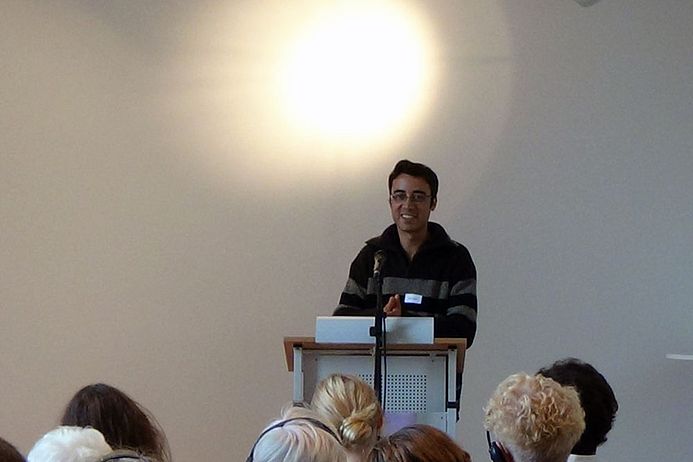 La alegria ya viene: der Beitrag von Miguel Castello. (Foto: Marjorie Apel)