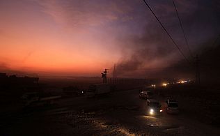 Flucht aus Ras Al Ain, Rojava, Syrien