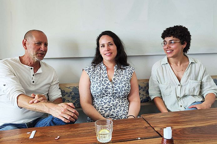 Adar Primor, Lee Caspi und Sima Wattad