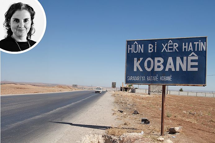 Titelbild das ende von rojava