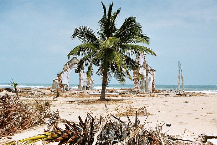 Mullaittivu nach dem Tsunami