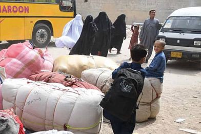Aus dem Iran abgeschobene Afghan:innen in Herat