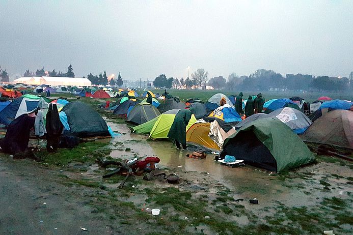 Idomeni. Foto: Moving Europe