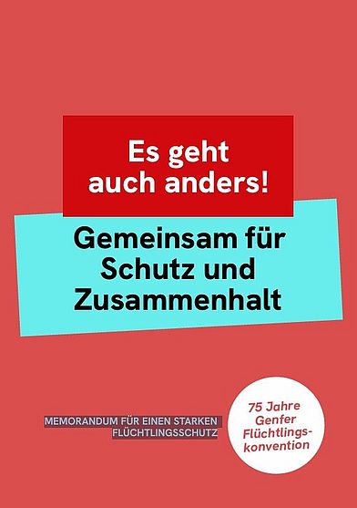 Memorandum für einen starken Flüchtlingsschutz