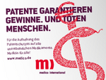 Patente garantieren Gewinne, und töten Menschen
