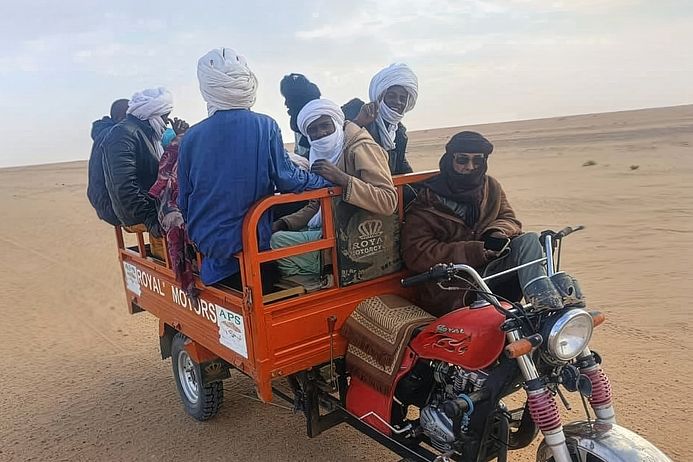 Titelbild Europas Grenzen in der Sahara