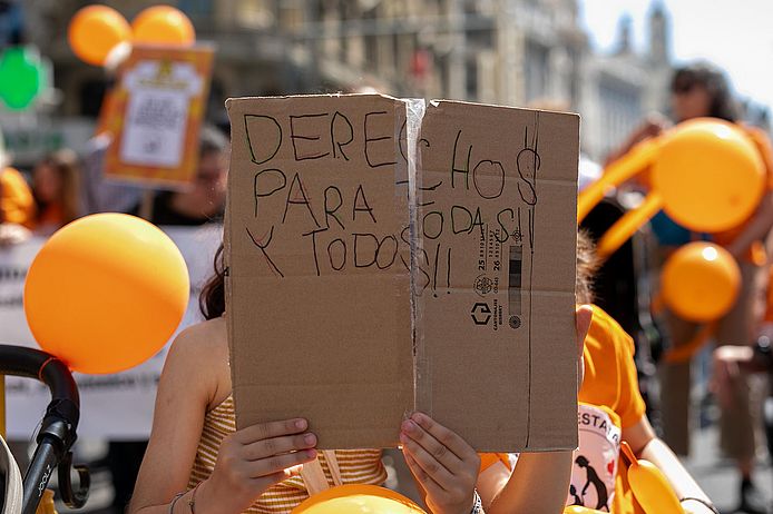 1.-Mai-Demonstration in Madrid, 01.05.2026