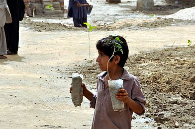 Flutopfer in Pakistan. Foto: medico