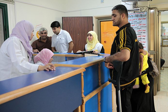 Klinik für chronische Krankheiten, Gaza
