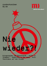 Nie wieder?! - medico rundschreiben 01/2024 Nie wieder?! - medico rundschreiben 01/2024