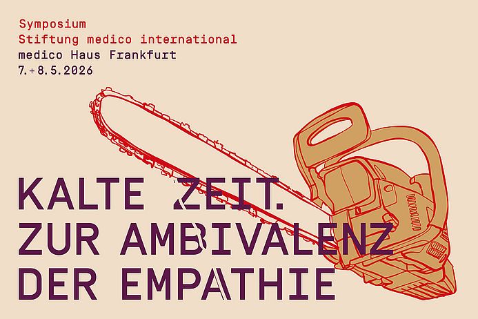 Titelbild Symposium 2026 der stiftung medico international