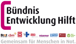 Logo Bündnis Entwicklung Hilft