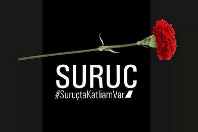Unter dem Hashtag ‪#‎SuructaKatliamVar‬ (Das Massaker in Suruç) wird zu landesweiten Protest- und Trauerdemonstrationen aufgerufen.