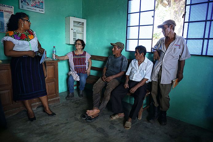 Clínica dental en el norte de Guatemala