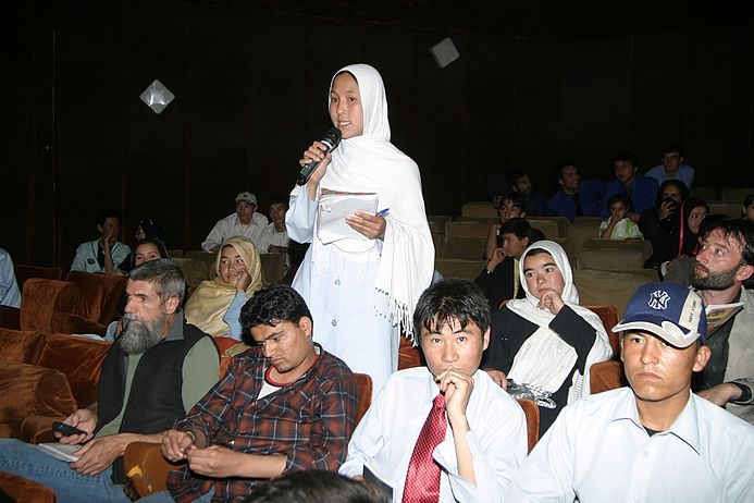 Filmfestival SECOND TAKE in Kabul. Foto: Mohammad Reza Hosaini