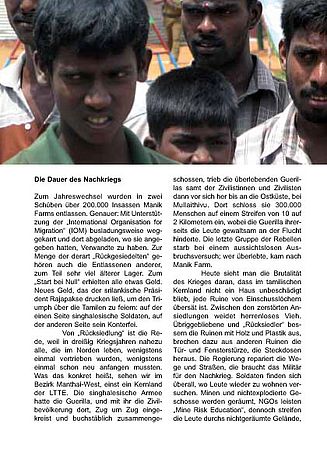 Tamilische Männer
in Manik Farm.