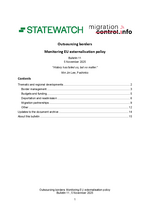 Bulletin 11: Outsourcing Borders Monitoring EU externalisation policy