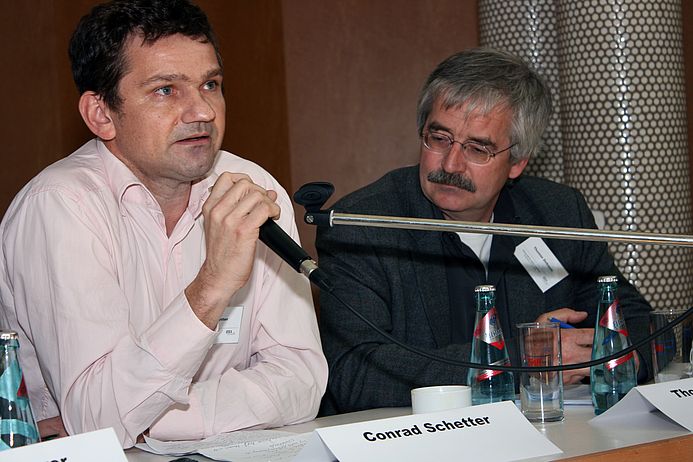 Podiumsdiskussion: Conrad Schetter, Zentrum für Entwicklungsforschung (ZEF) der Universität Bonn