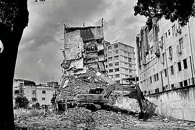 Eingestürztes Wohnhaus in Caracas, Venezuela, Juli 2026