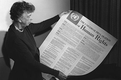 Eleanor Roosevelt, Allgemeine Erklärung der Menschenrechte