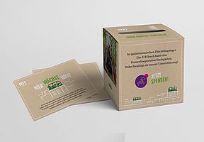 Hier wächst was - Spendenbox Hier wächst was - Spendenbox