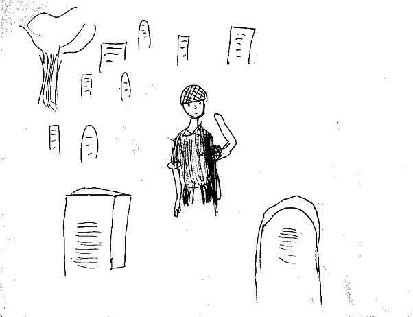 Israelische Künstler gegen den Krieg: Yael Badrashi, o.T.