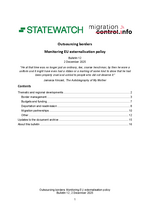 Bulletin 12: Outsourcing Borders Monitoring EU externalisation policy