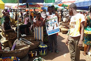 Ebola-Aufklärung in Sierra Leone