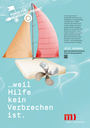 Plakat: …weil Hilfe kein Verbrechen ist.