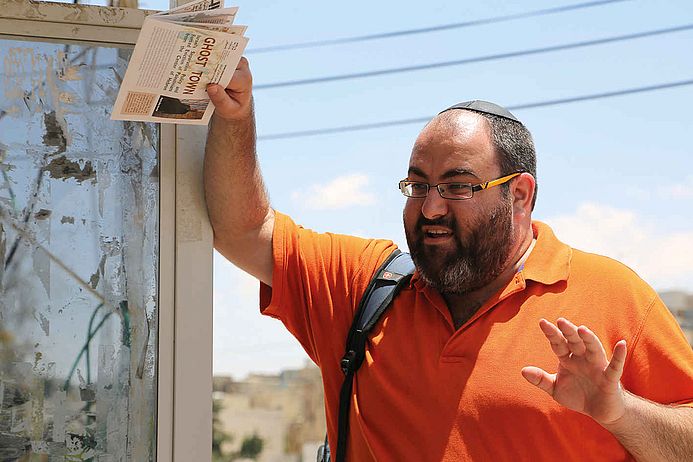 Yehuda Shaul, Breaking the Silence. (Foto: Holger Priedemuth)