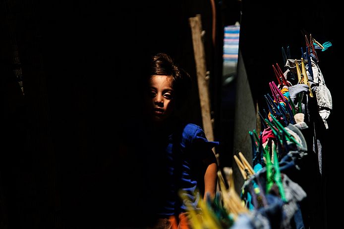 A sensation of dizziness overwhelms me. I feel so small and vulnerable. Burj el Barajneh, Libanon (Foto: Haifa/Jungleye)