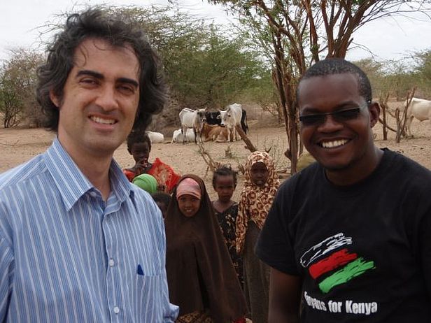 medico-Partner vor Ort: Dr. Ravi M. Ram (PHM Kenya) und Omondi E. Otieno (ACV)