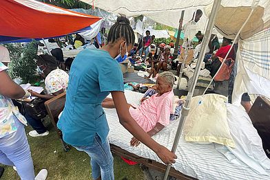 Haiti Erdbeben Medizinische Hilfe