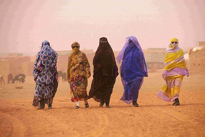 Frauen in der Westsahara