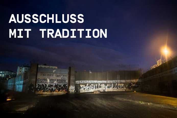 Titelbild Veranstaltung Ausschluss mit Tradition