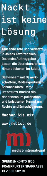 Banner Nackt ist keine Lösung Hochformat