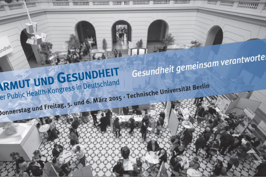 Armut und Gesundheit 2015 in Berlin.